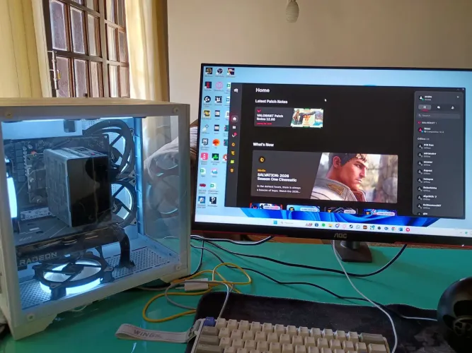 Pc gamer + monitor 244 hz