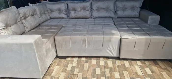Sofá de canto 7 lugares entrega hoje!!;!;!???