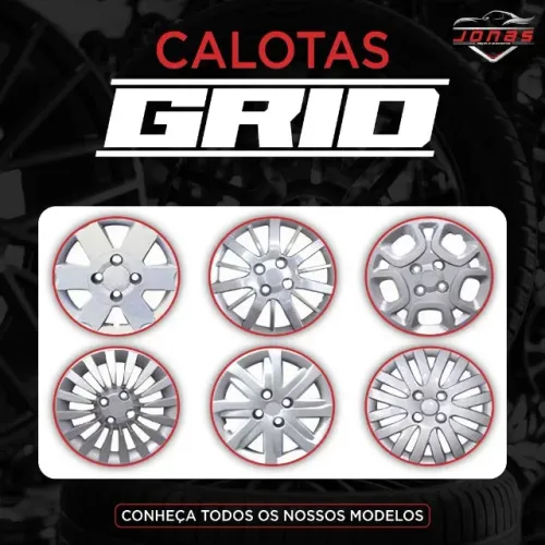 Calotas Grid, Cansou daquele aro de ferro sem graça? aqui resolvemos! 