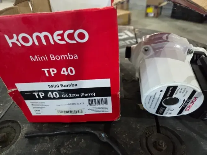 Mini Bomba Pressurizadora Água TP40 G4 220V Komeco