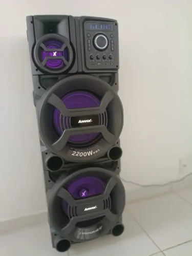 Caixa de som Amplificada Amvox