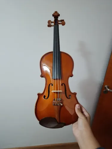 Violino Eagle VE-441 Completo + Estojo Rígido + Espaleira + Certificado