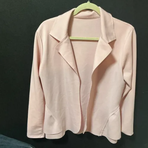 Blazer Rosa claro