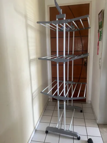 Varal de chão em alumínio gigante