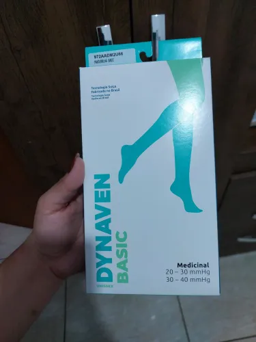 Meia de compreensão 20X30 meia nova sem uso