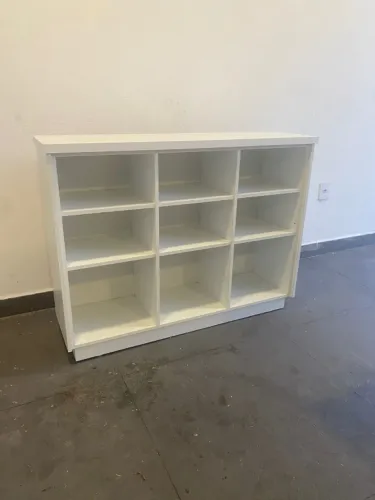 ESTANTE / BALCÃO ORGANIZADOR COM NICHOS - NOVO PREÇO IRRESISTÍVEL
