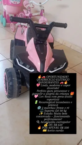 Quadriciclo elétrico 