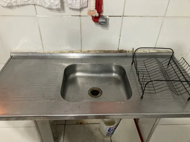Pia de inox
