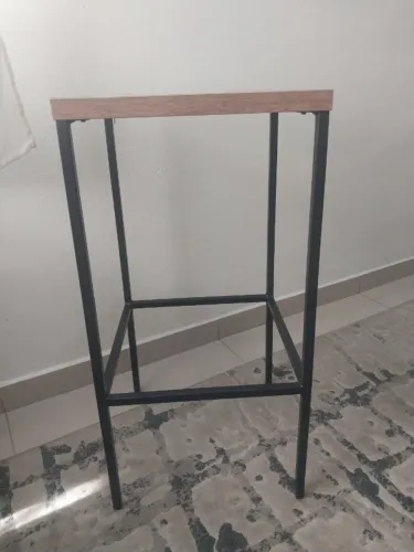 ÚLTIMOS BANCOS ALTOS/4 PEÇAS/ESTILO INDUSTRIAL/35LX70AX35P, R$600,00!