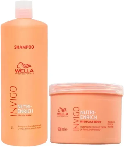Kit Shampoo + Mascara Nutri En-rich Wella