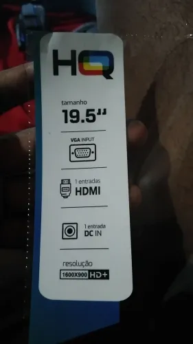 Monitor HQ 19,5 polegadas com manchas na tela