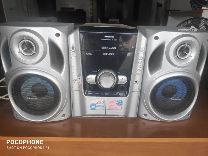 Rádio Panasonic Cd stereo system sa-ak240