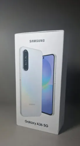 Smartphone Samsung Galaxy A36 5G 256GB 6GB RAM Tela IP67 AMOLED 6.7'' Snapdragon - Branco