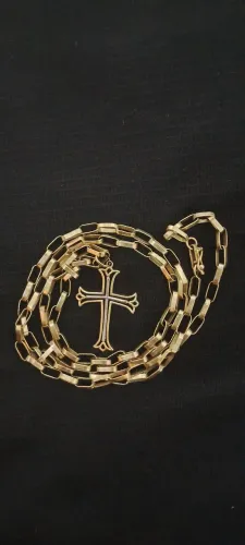 Cordão de ouro 18k 72 centímetros 