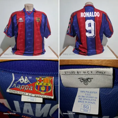 Camisa Barcelona 96/97 Ronaldo Fenômeno