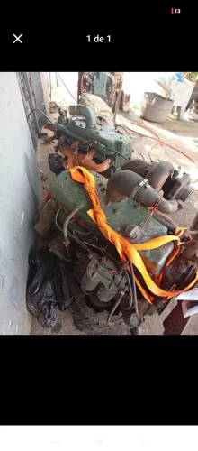 Motor Mercedes 352 funcionando aceito proposta