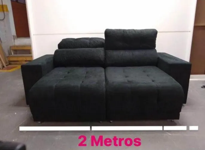 SOFA RETRATIL FRETE GRÁTIS 2MT 