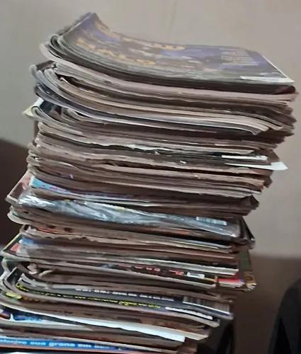 MEGA COLEÇÃO DE REVISTAS CLÁSSICAS DE GAMES