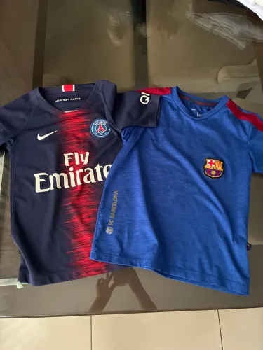 Camisa Original Paris Saint Germani e Barcelona