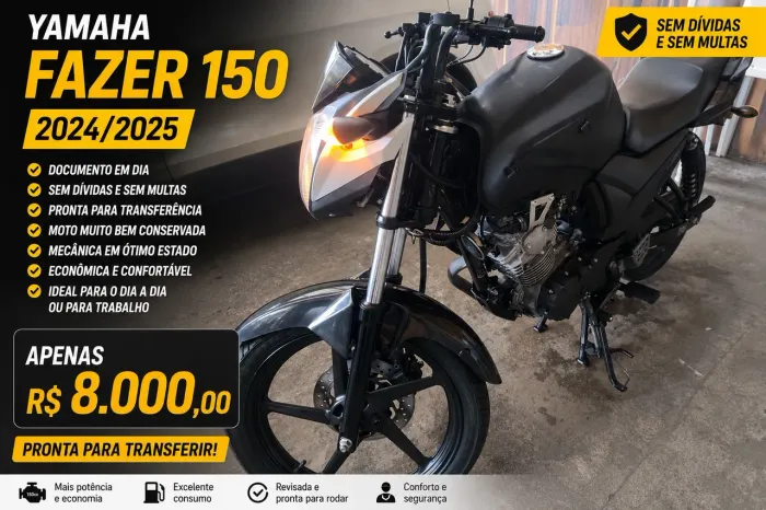 Yamaha Fazer 150 2024/2025