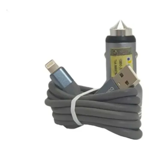 carregador veicular-3.4a basike turbo com cabo ios
