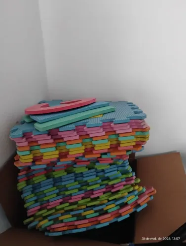Tapete educativo emborrachado