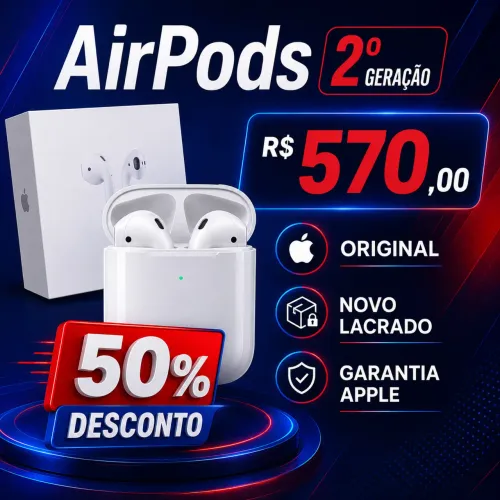 AirPods 2° Ger. Original Apple
