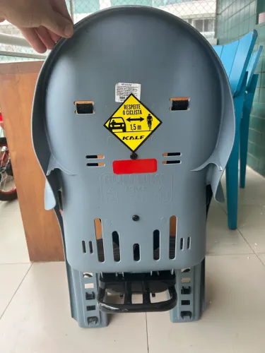 Cadeirinha fun traseiro marca KALF para bicicleta aro 26/29