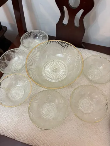 Conjunto 7 Potes de Vidro 