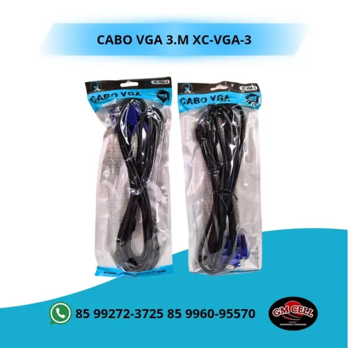 Cabo vga 3 metros x-cell