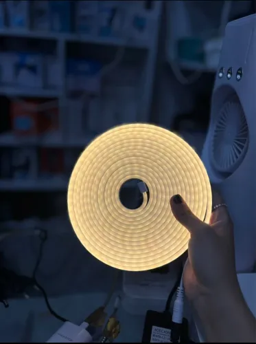 Mangueira LED Neon 5m com Fonte - Decoração de Quarto