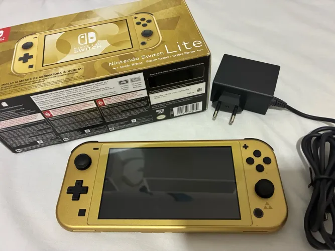 Nintendo Switch Lite Hyrule Edition - Bloqueado