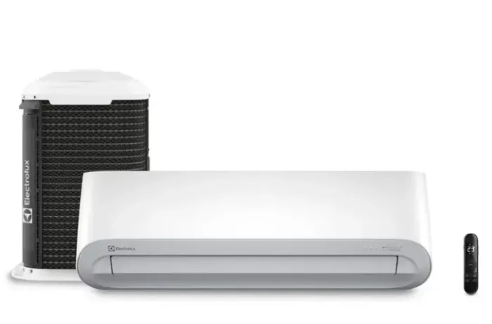 Ar Condicionado Inverter Electrolux 18000 BTUs Frio Color Adapt Wi-Fi - YI18F/YE18F - Novo