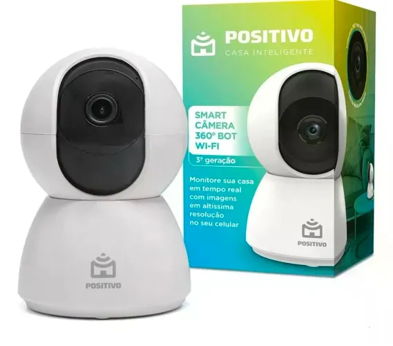 Câmera bot wifi 360° 3° Geração