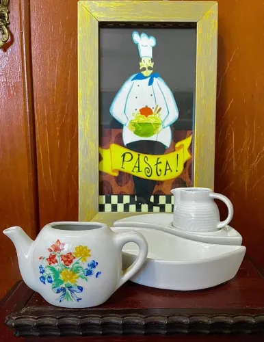 CONJUNTO PETISQUEIRA COM MINI CREMEIRA DA MARCA ALEMÃ BAUSCHER WEIDER ALE