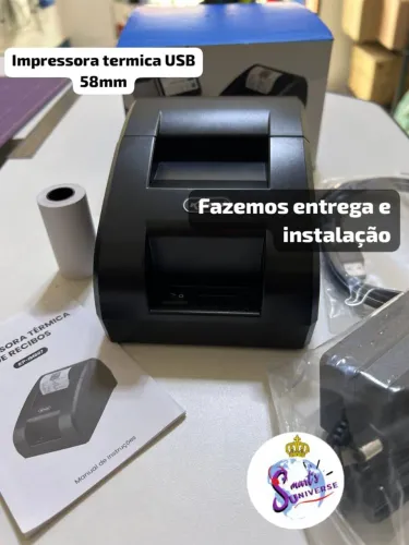 Impressora Térmica CUPOM COMANDAS RECIBOS