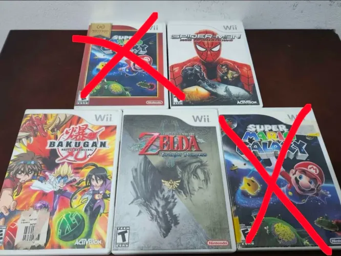 Jogos Nintendo Wii a partir<br>5Parcelo sem juros<br><br>Entrego nos centros