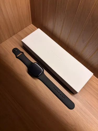 Apple Watch Series 11 46mm Preto GPS | 100% Bateria | Completo
