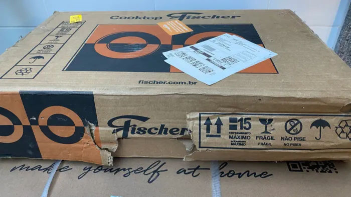 Cooktop fogão Fischer Novo