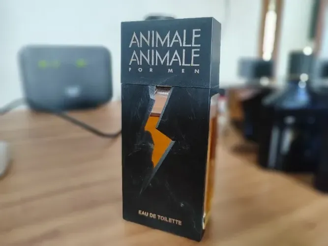 Perfume Animale For Men com 90% do frasco