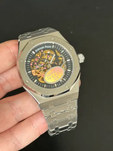 Relógio AP Royal Oak Skeleton Automático 41mm Premium Top
