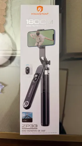 Eixo bastão tripé 360 Graus