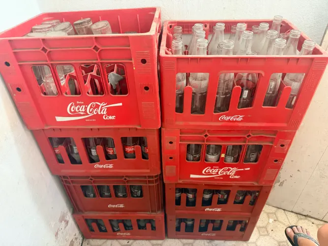 Vasilhame coca e coca zero KS