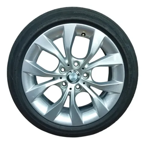 Roda Pneu Ruim 225 45 17 Bmw X1 Sdrive 18i 2.0 2011 Cinza