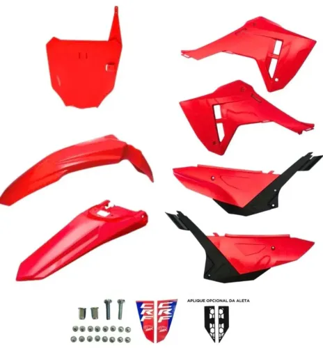 Kit Carenagem AMX F25 para CRF 250F - Novo
