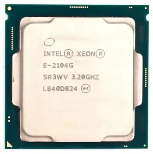 Processador Intel Xeon E-2104G Processor 8MB Cache, 3.20 GHz