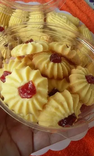 Biscoitos amanteigado ideal para brindes