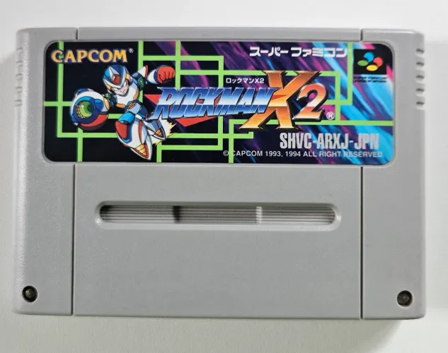 ROCKMAN X2 SUPER FAMICOM NINTENDO ORIGINAL JAPONÊS