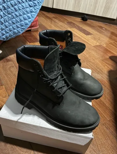 Bota timberland premium 6-inch preta