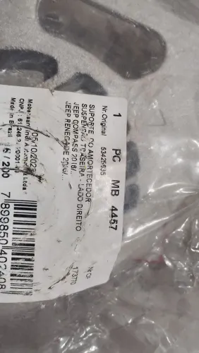 Suporte amortecedor traseiro linha jeep